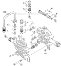 Page D Diagram and Parts List for K520MDI-PLUS K 520M DI-Plus 1.069-700.0 Karcher Pressure Washer