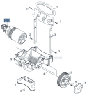 Page B Diagram and Parts List for K550M-PLUS K 550M-Plus 1.274-106.0 Karcher Pressure Washer