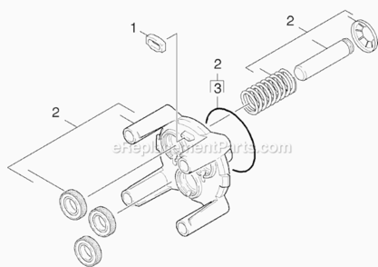Thrust Guidance Diagram and Parts List for K568MDPLUS K 5.68 MD Plus 16019100 Karcher Pressure Washer