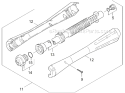 Page K Diagram and Parts List for K5800GH K 5800 GH 1.194-103 Karcher Pressure Washer