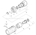 Page L Diagram and Parts List for K5800GH K 5800 GH 1.194-103 Karcher Pressure Washer