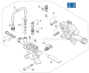 Page C Diagram and Parts List for K5800GH K 5800 GH 1.194-103 Karcher Pressure Washer