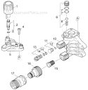 Page C Diagram and Parts List for K620-M K 620-M 1.973-680.0 Karcher Pressure Washer