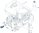 Page D Diagram and Parts List for K8000G K 8000 G 1.187-106.0 Karcher Pressure Washer