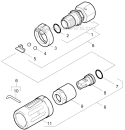 Page G Diagram and Parts List for K8000G K 8000 G 1.187-106.0 Karcher Pressure Washer