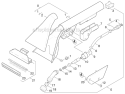 Hand Nozzle Diagram and Parts List for PUZZI100  Karcher Steamer