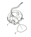 Page B Diagram and Parts List for RC3000 RC 3000 1.269-101.0 Karcher Robotic Vacuum