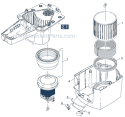 Page H Diagram and Parts List for RC3000 RC 3000 1.269-101.0 Karcher Robotic Vacuum