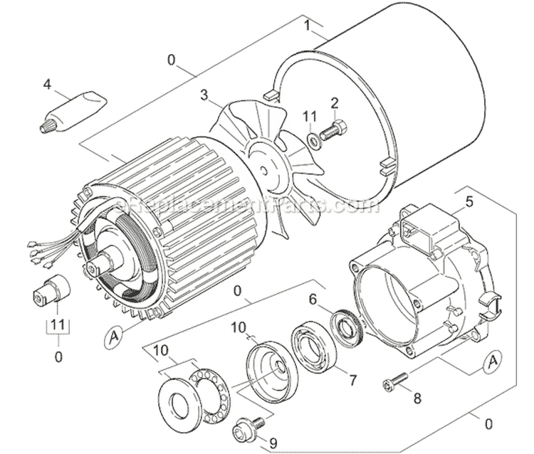 Page E Diagram and Parts List for KING-CRAFT 01 1.141-968.0 Karcher Pressure Washer