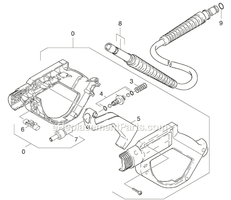Page F Diagram and Parts List for KING-CRAFT 01 1.141-968.0 Karcher Pressure Washer