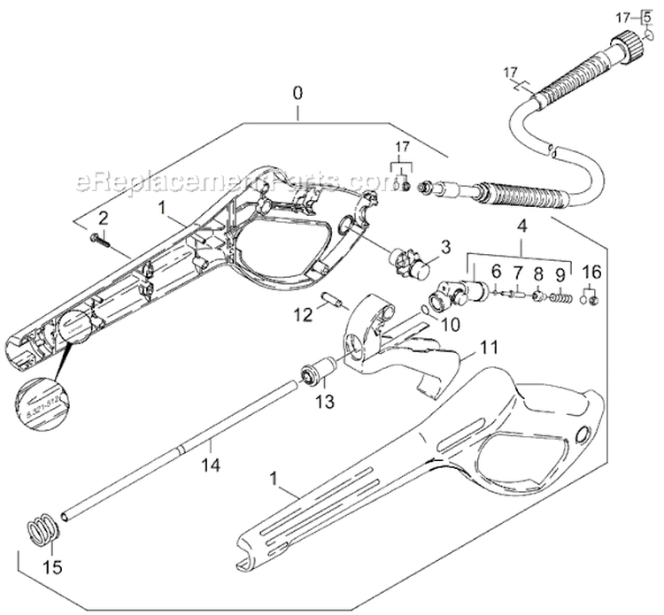 Page C Diagram and Parts List for MIGHTY Pro 1.903-800.0 Karcher Pressure Washer