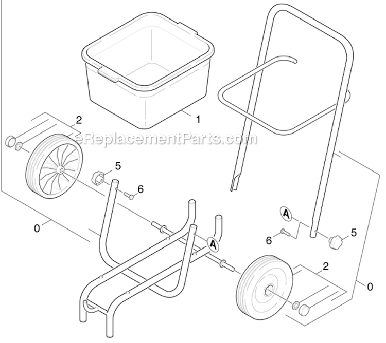 Driving Carriage Diagram and Parts List for PUZZI100  Karcher Steamer
