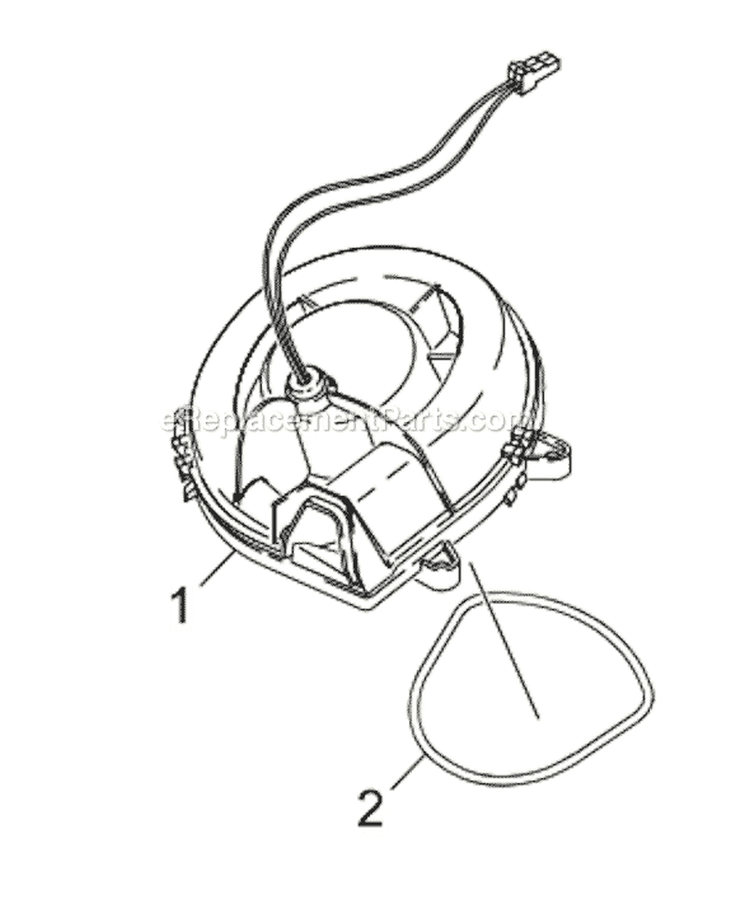 Page B Diagram and Parts List for RC3000 RC 3000 1.269-101.0 Karcher Robotic Vacuum