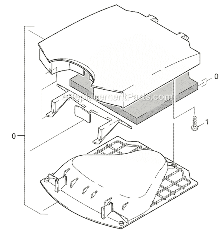 Page G Diagram and Parts List for RC3000 RC 3000 1.269-101.0 Karcher Robotic Vacuum