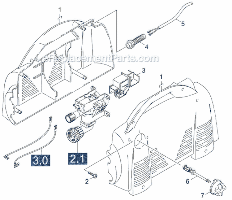 Page A Diagram and Parts List for WINNER 202 1.223-943.0 Karcher Pressure Washer