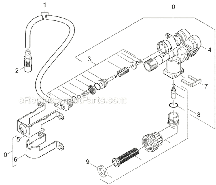 Page B Diagram and Parts List for WINNER 202 1.223-943.0 Karcher Pressure Washer