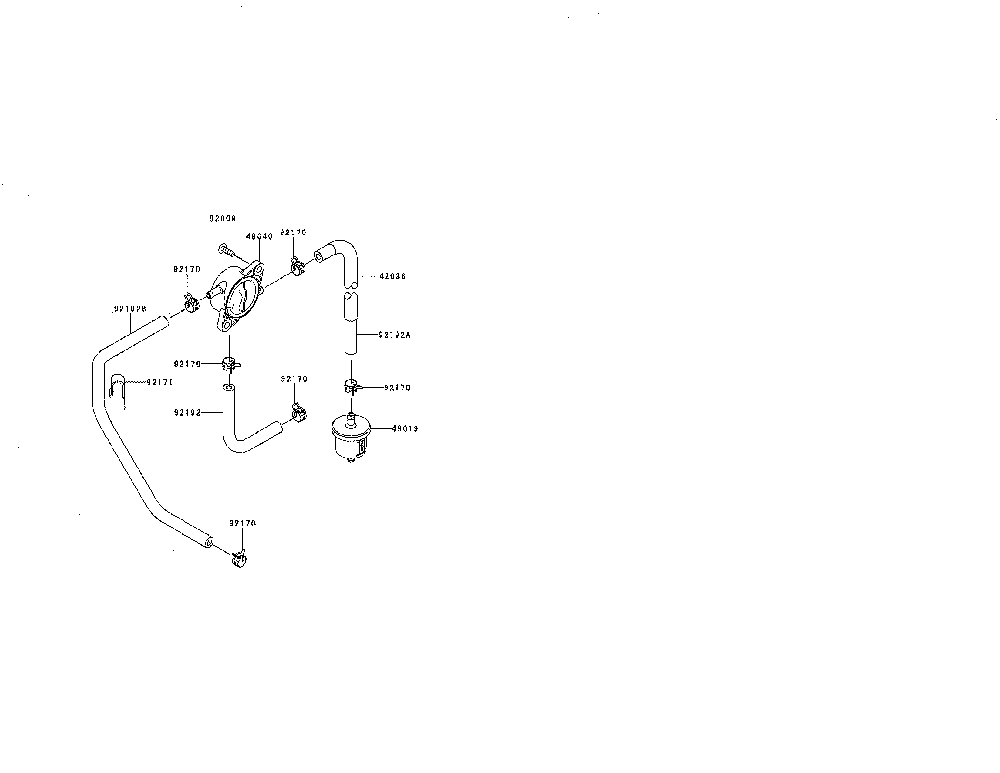 Fuel-tank/fuel-valve Diagram and Parts List for FR600V-AS00  Kawasaki Engine