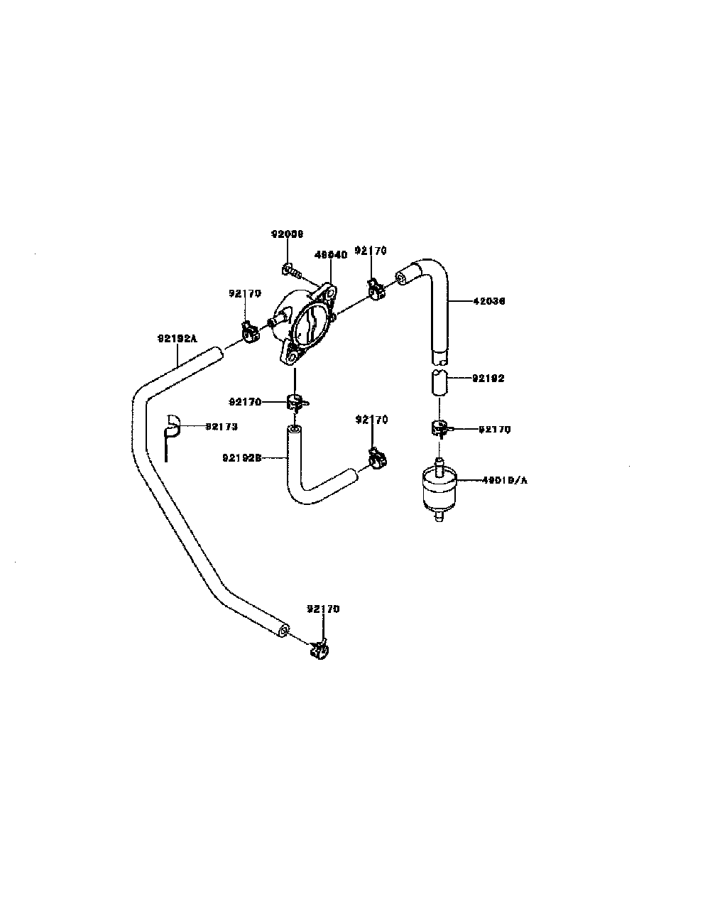 Fuel tank/fuel valve Diagram and Parts List for FR651V-BS31  Kawasaki Engine