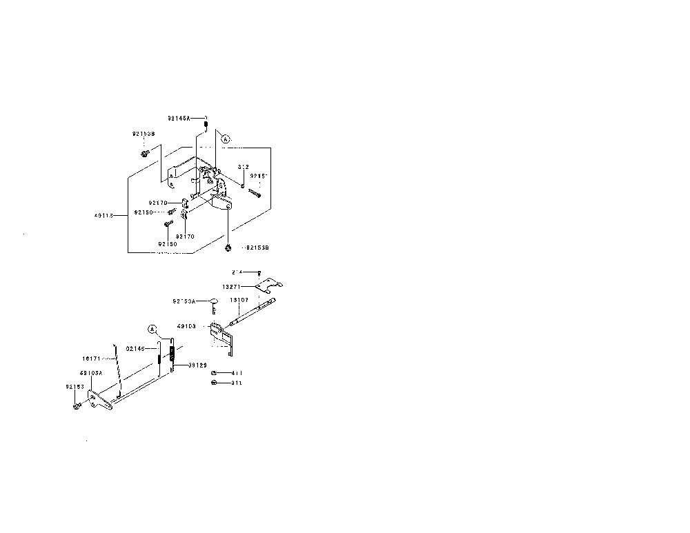 Control-equipment Diagram and Parts List for FR691V-AS07  Kawasaki Engine