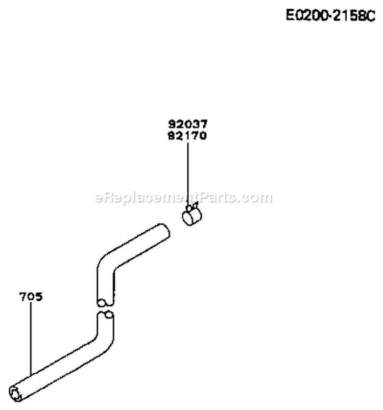 Page G Diagram and Parts List for FB460V-ES07  Kawasaki Engine
