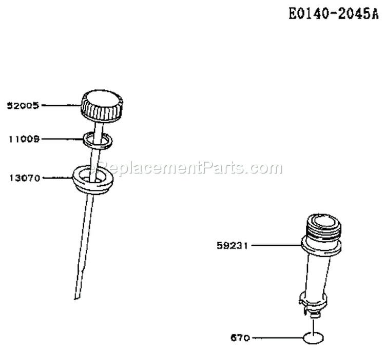 Page I Diagram and Parts List for FC150V BS50 Kawasaki Engine