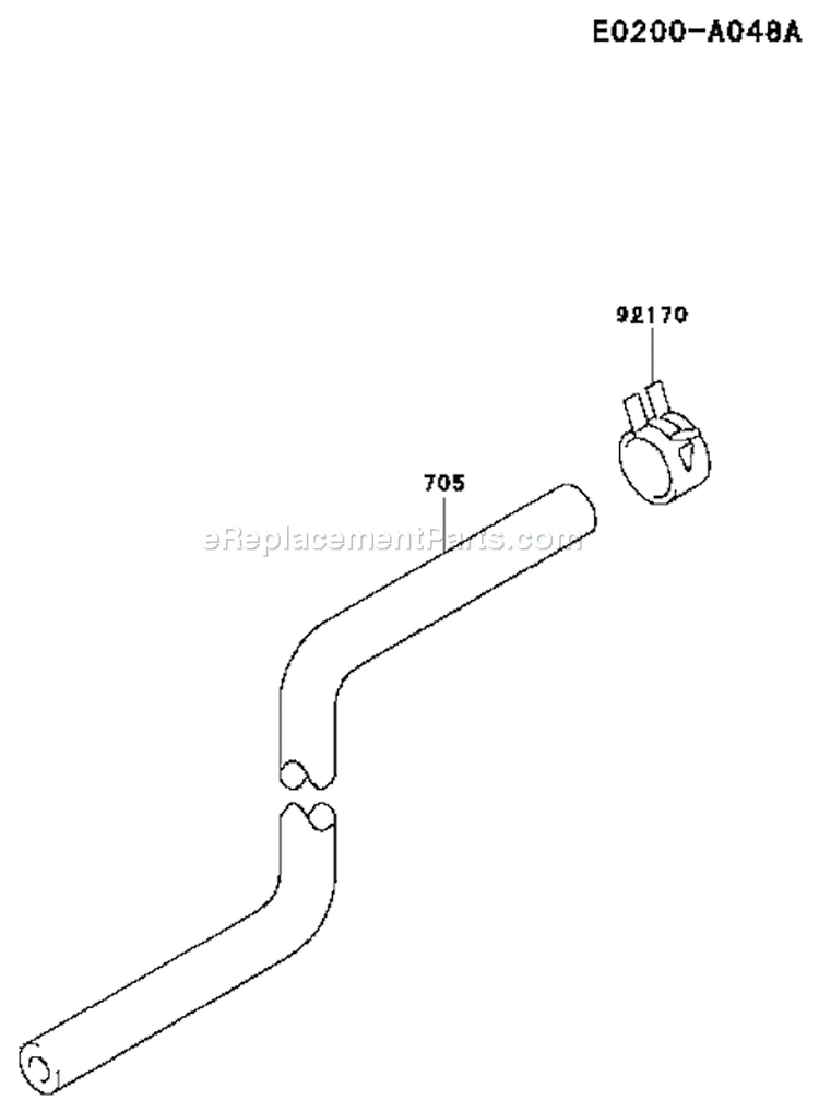 Page G Diagram and Parts List for FC420V BS06 Kawasaki Engine