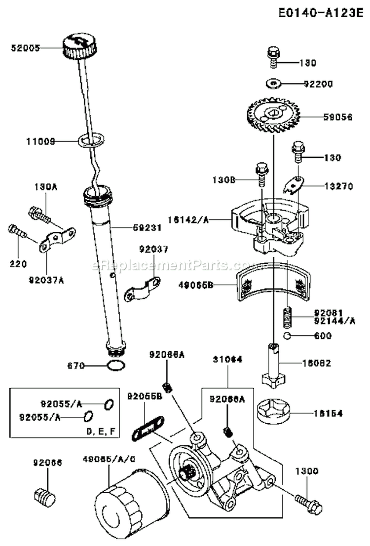 Page I Diagram and Parts List for FC420V DS17 Kawasaki Engine