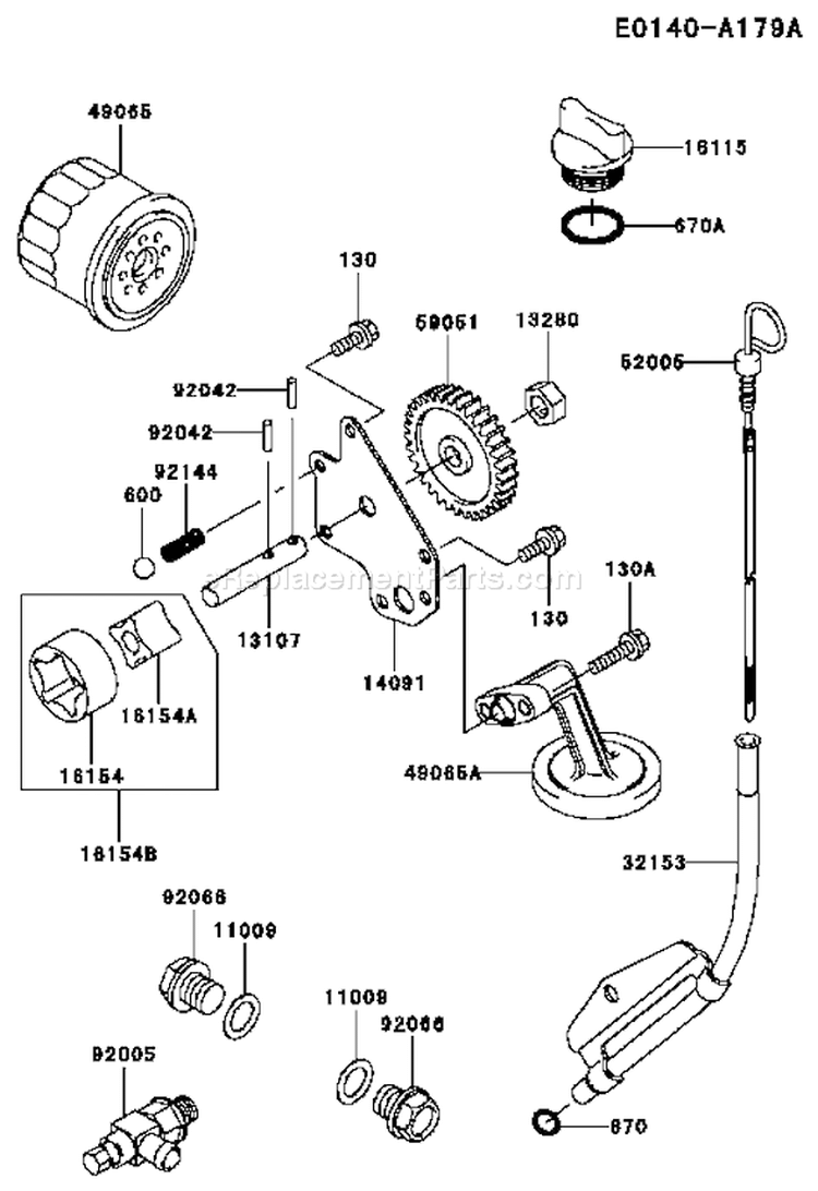 Page I Diagram and Parts List for FD711D ES01 Kawasaki Engine