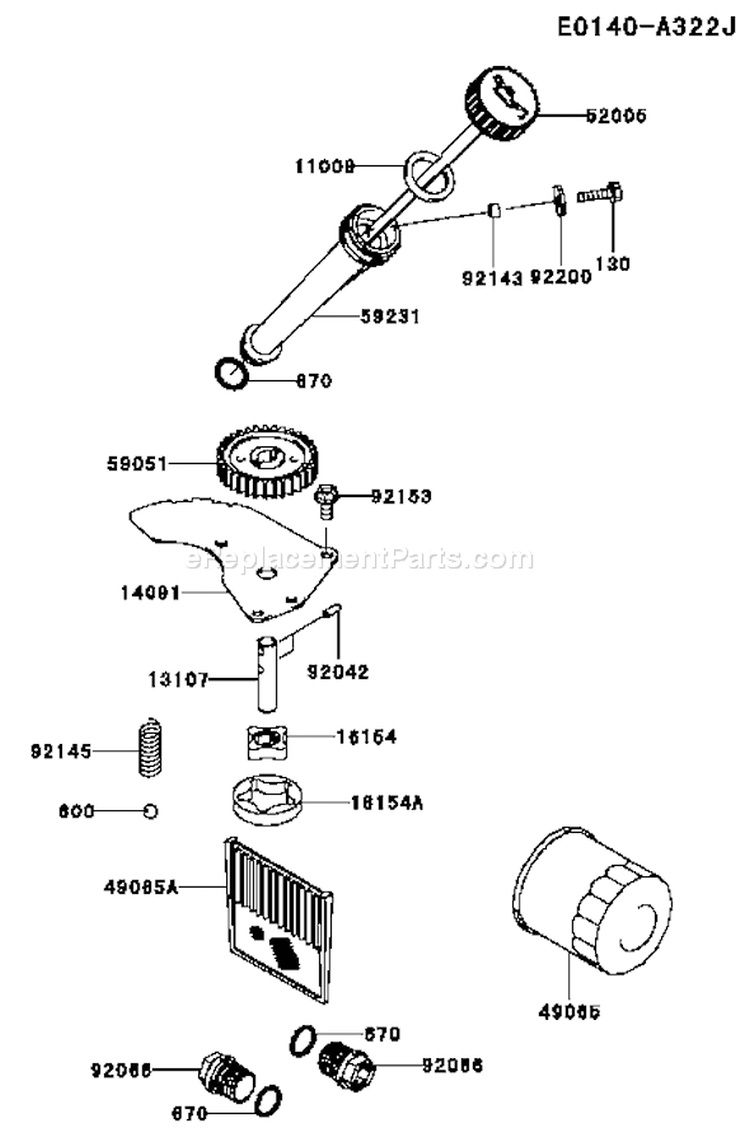 Page I Diagram and Parts List for FD731V AS08 Kawasaki Engine