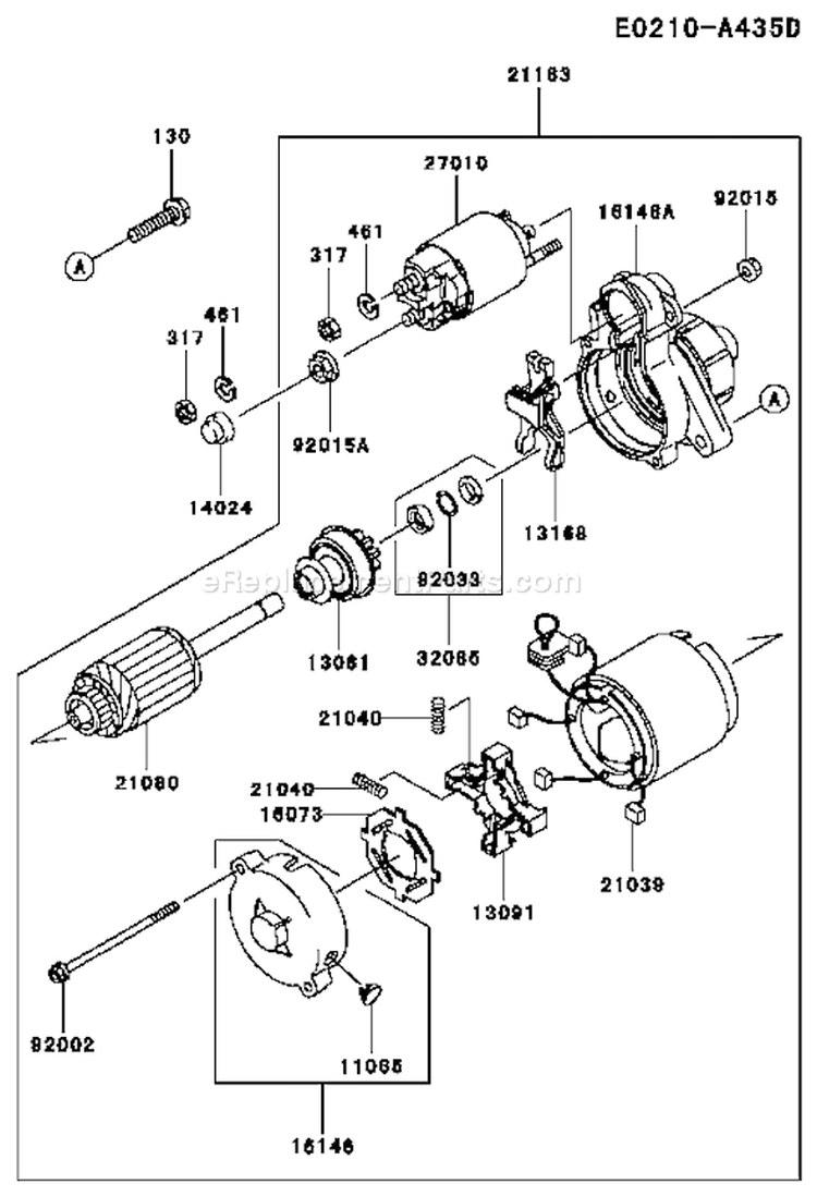 Page I Diagram and Parts List for FD791D DS00 Kawasaki Engine