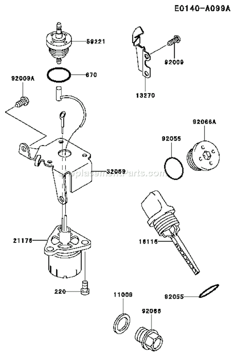 Page I Diagram and Parts List for FE120D AS03 Kawasaki Engine
