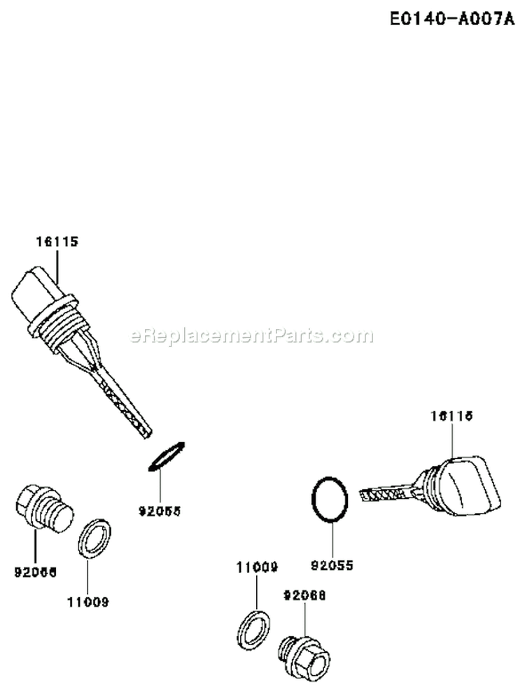 Page I Diagram and Parts List for FE250D AS04 Kawasaki Engine