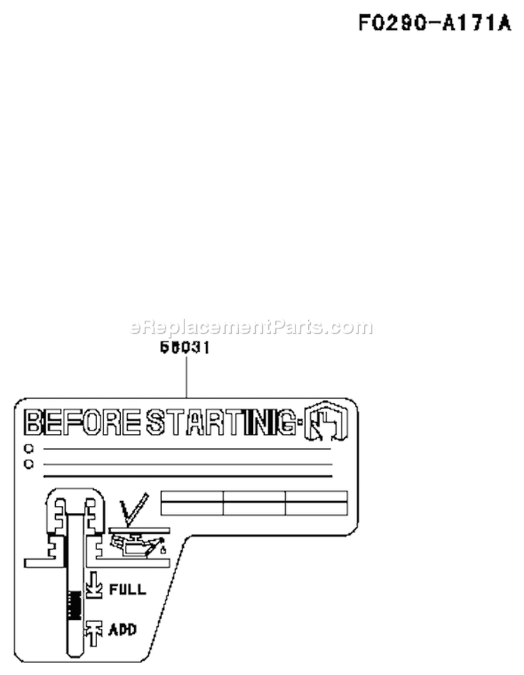 Page I Diagram and Parts List for FE290D AS24 Kawasaki Engine