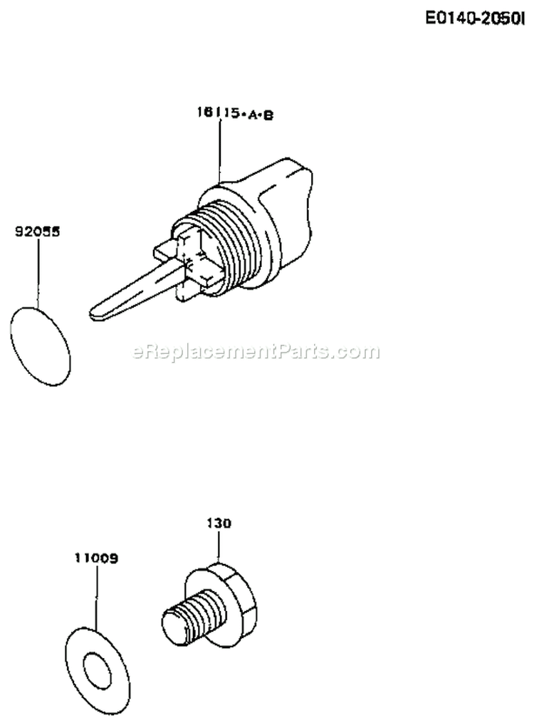 Page I Diagram and Parts List for FG150G BS00 Kawasaki Engine