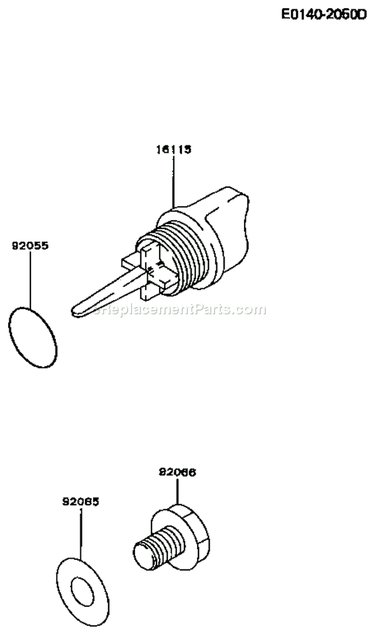 Page I Diagram and Parts List for FG300D EM81 Kawasaki Engine