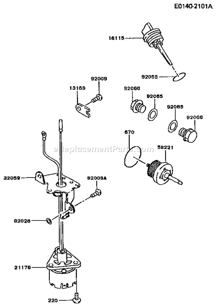 Page I Diagram and Parts List for FG300D FS02 Kawasaki Engine