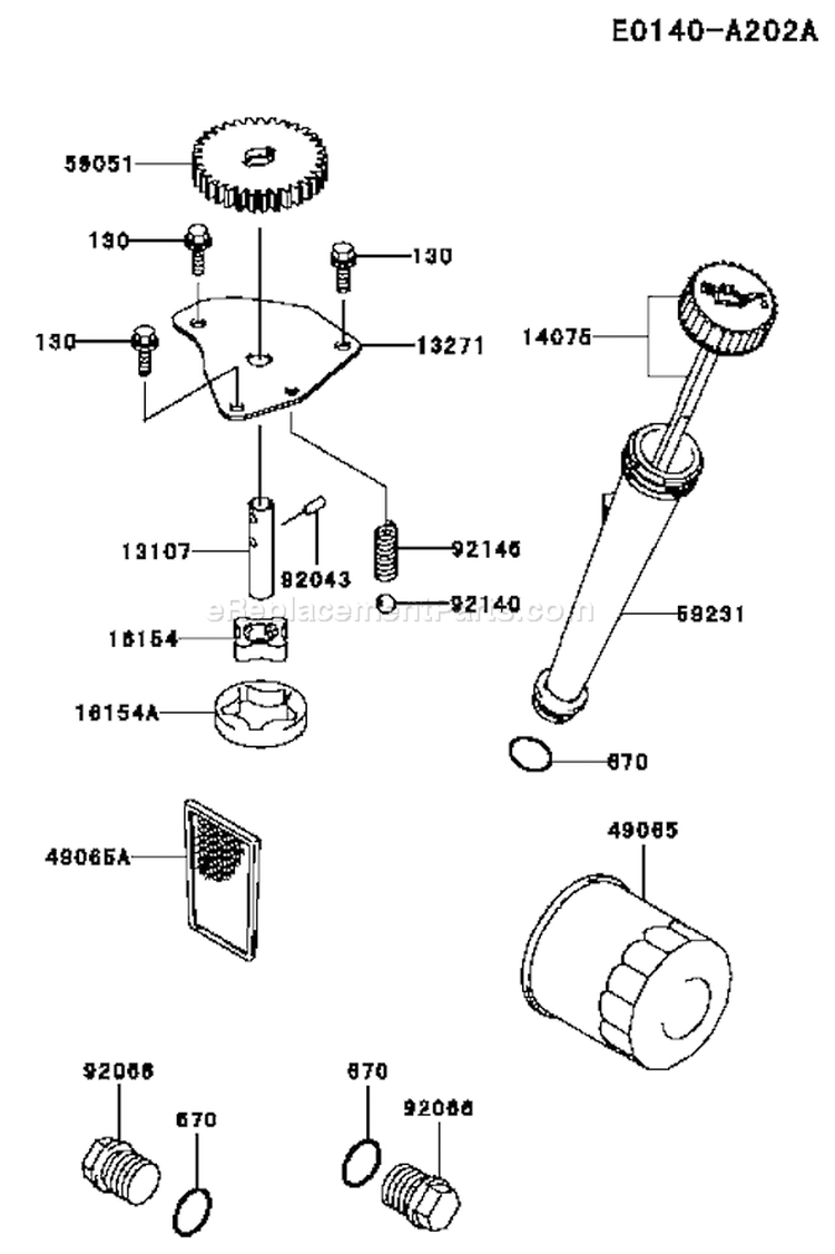 Page I Diagram and Parts List for FH430V AS01 Kawasaki Engine