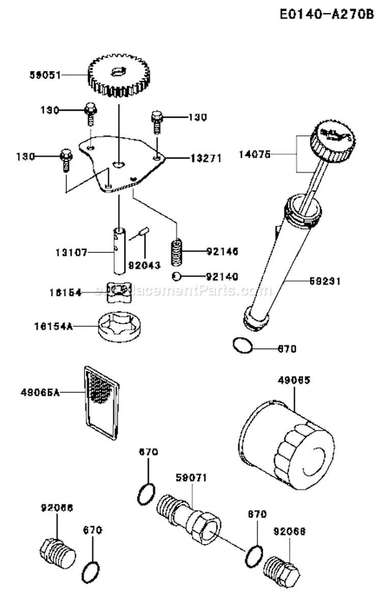 Page I Diagram and Parts List for FH430V CS10 Kawasaki Engine