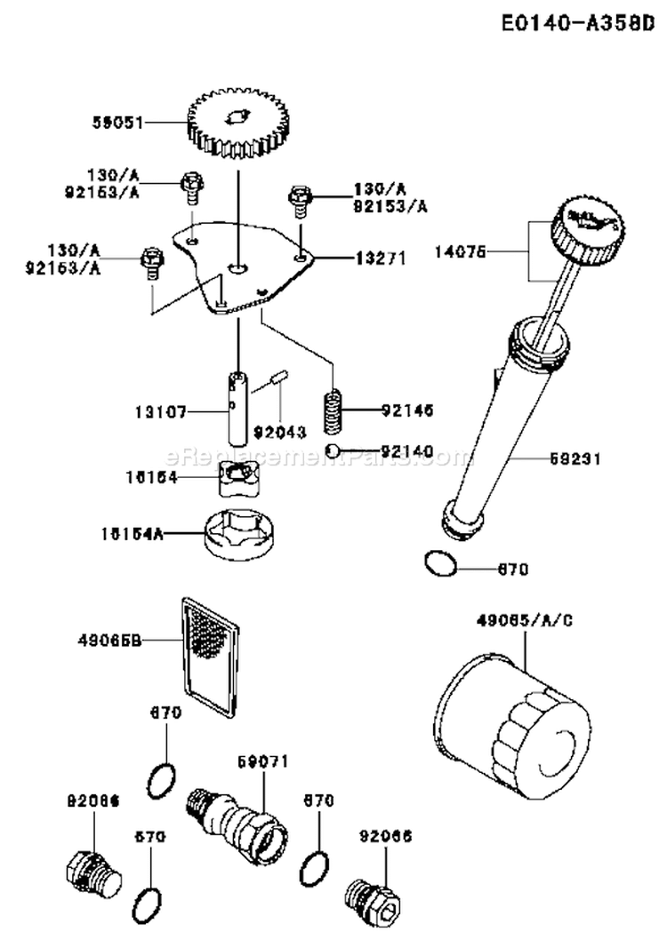 Page I Diagram and Parts List for FH430V AS33 Kawasaki Engine
