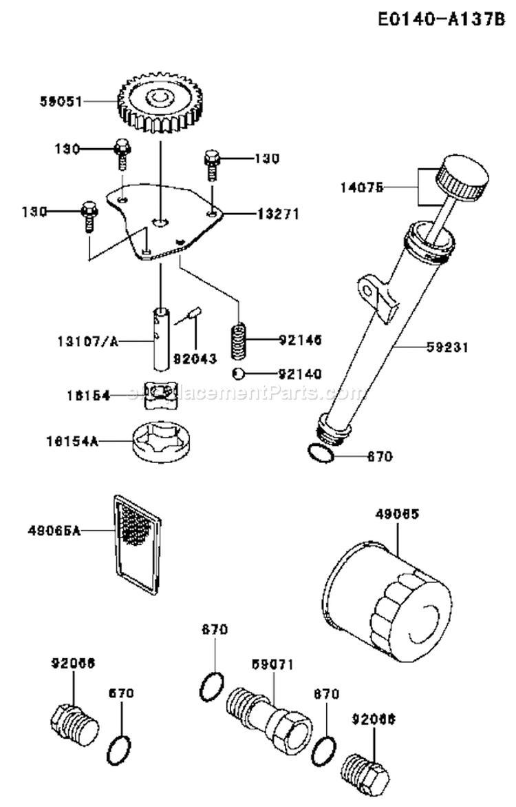 Page I Diagram and Parts List for FH451V AS04 Kawasaki Engine