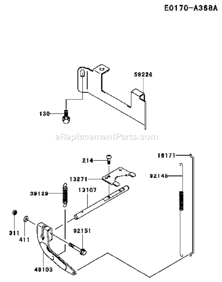 Page C Diagram and Parts List for FH451V BS12 Kawasaki Engine