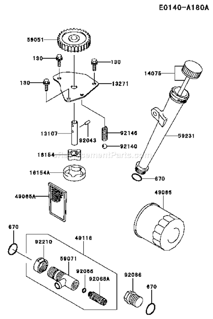 Page I Diagram and Parts List for FH451V AS15 Kawasaki Engine