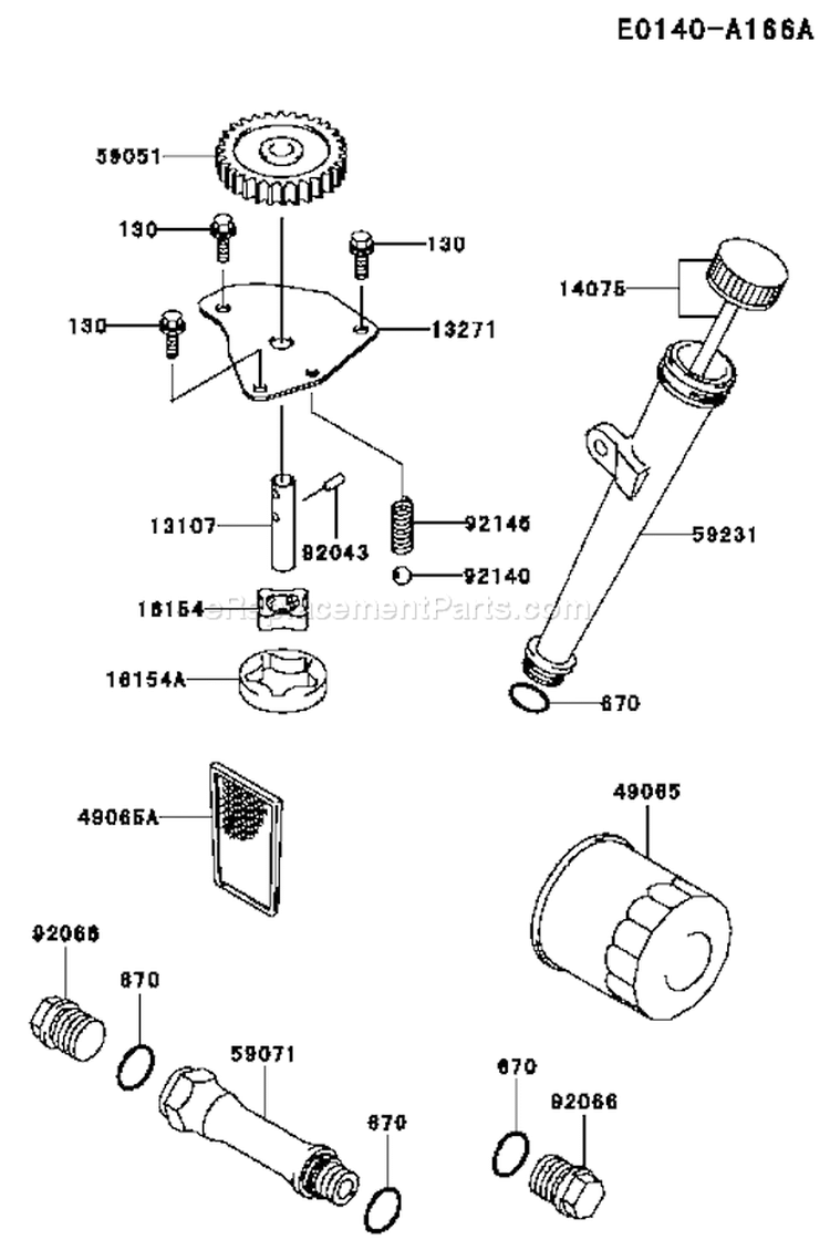 Page I Diagram and Parts List for FH451V BS50 Kawasaki Engine