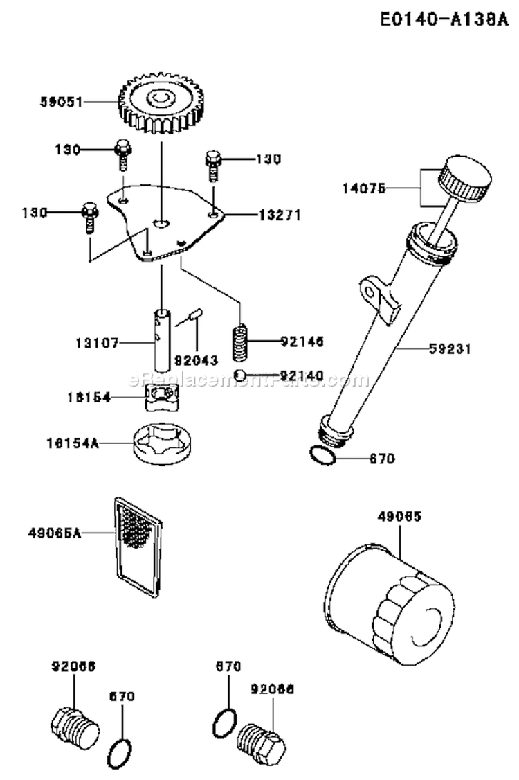 Page I Diagram and Parts List for FH531V-AS05  Kawasaki Engine