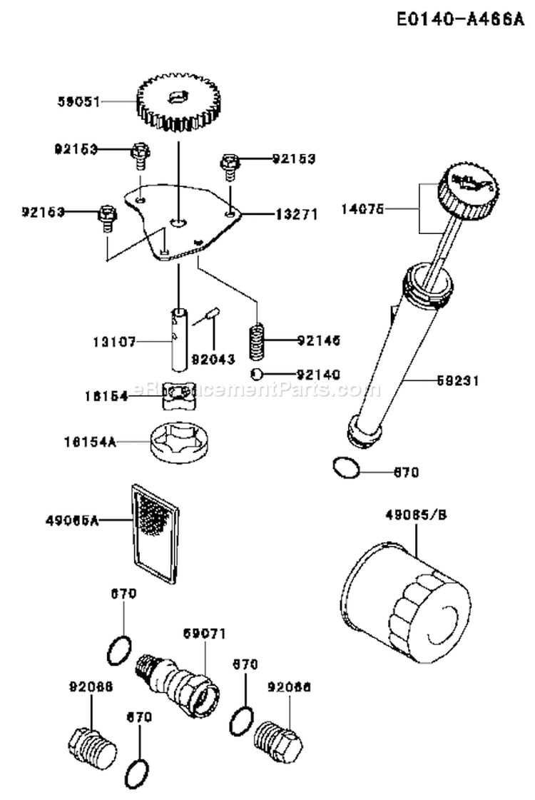 Page I Diagram and Parts List for FH541V DS38 Kawasaki Engine