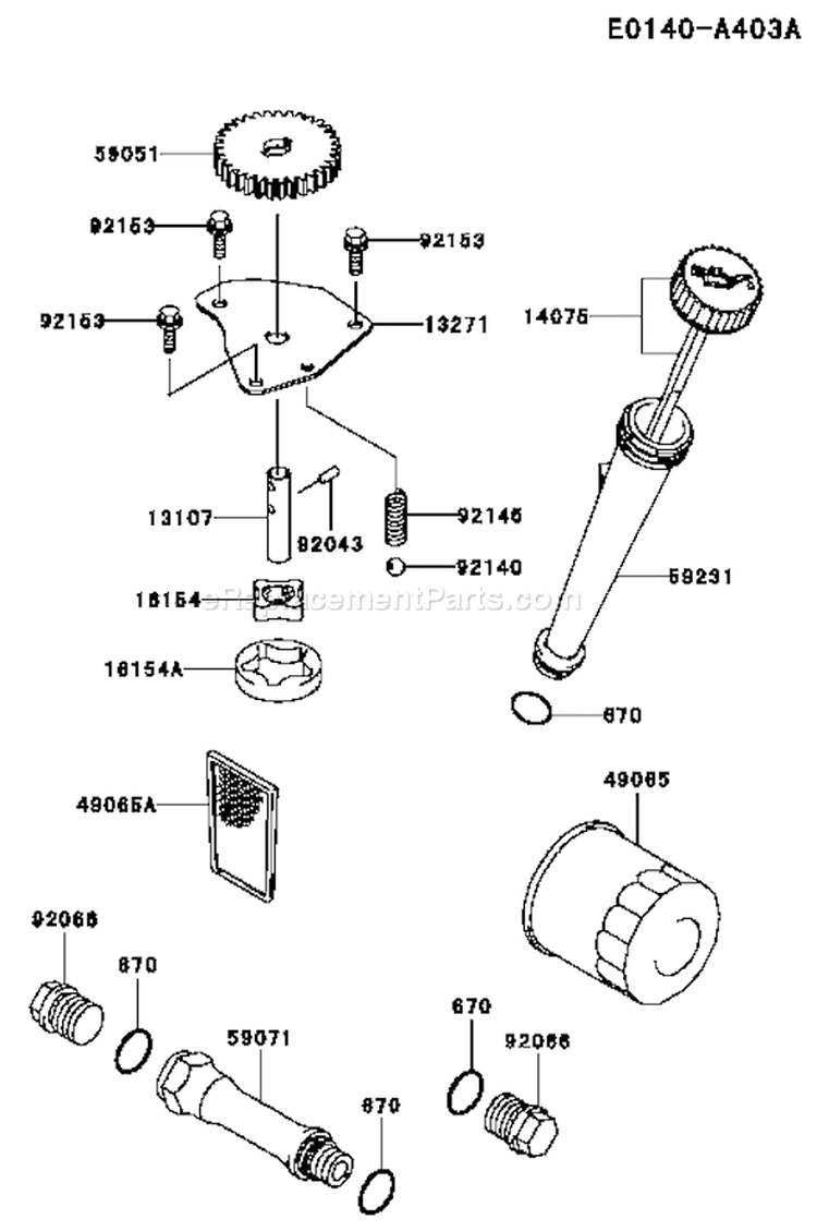 Page I Diagram and Parts List for FH580V AS51 Kawasaki Engine