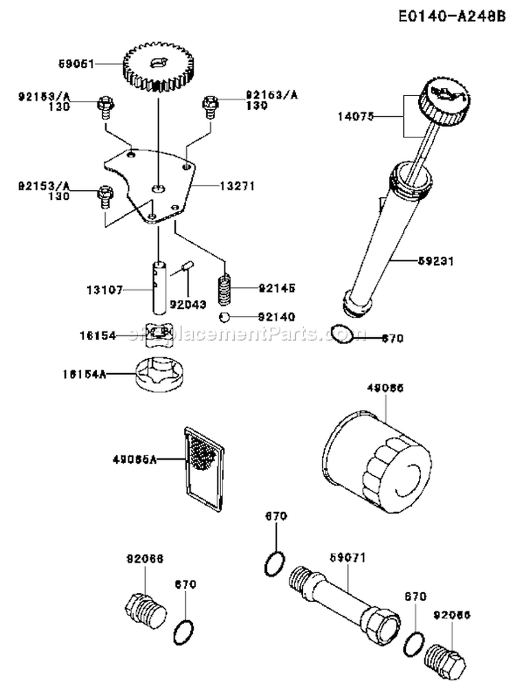 Page I Diagram and Parts List for FH580V BS39 Kawasaki Engine