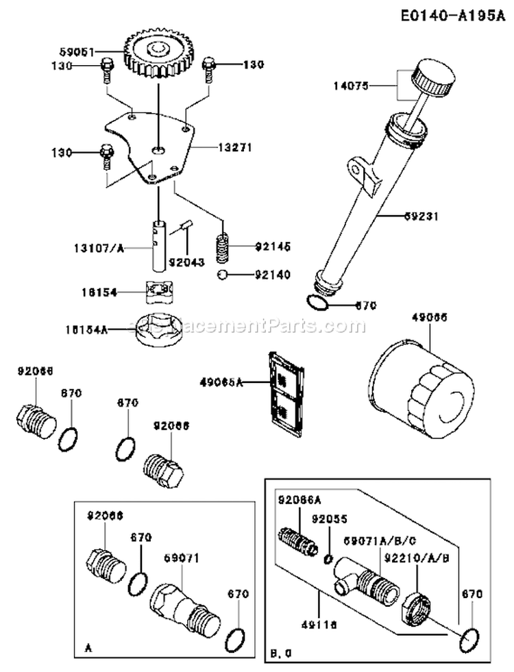 Page I Diagram and Parts List for FH601V DS06 Kawasaki Engine
