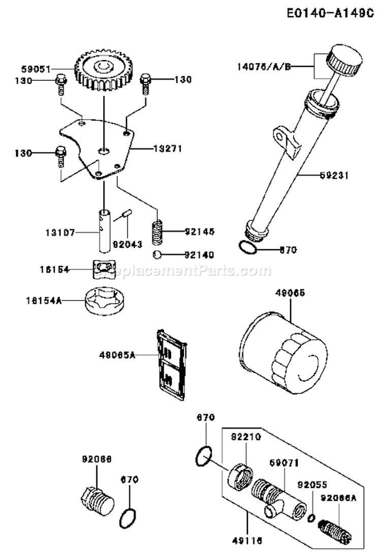 Page I Diagram and Parts List for FH601V BS18 Kawasaki Engine
