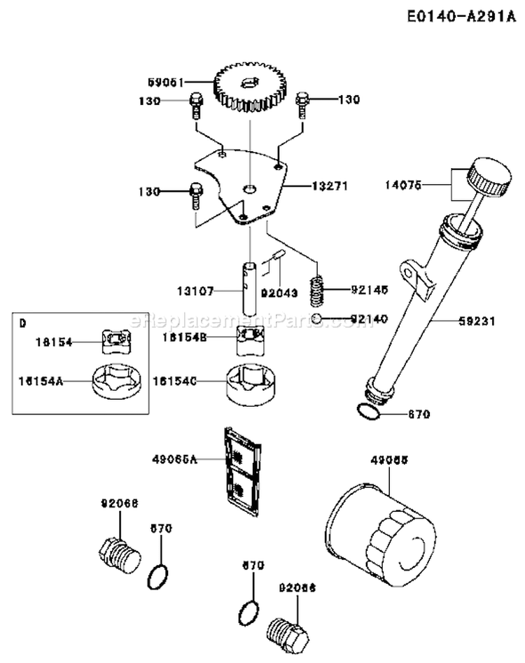 Page I Diagram and Parts List for FH641V ES09 Kawasaki Engine